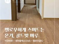 이건마루 세라플렉스 s 165 멜로우골드 시공 | 강남 데시앙 아파트 35평